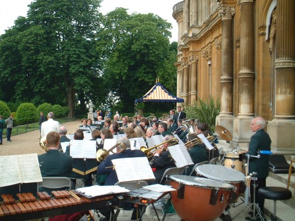 Picture of the band while playing