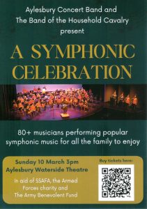 Flyer advertising the Joint Concert on 10th March 2024.